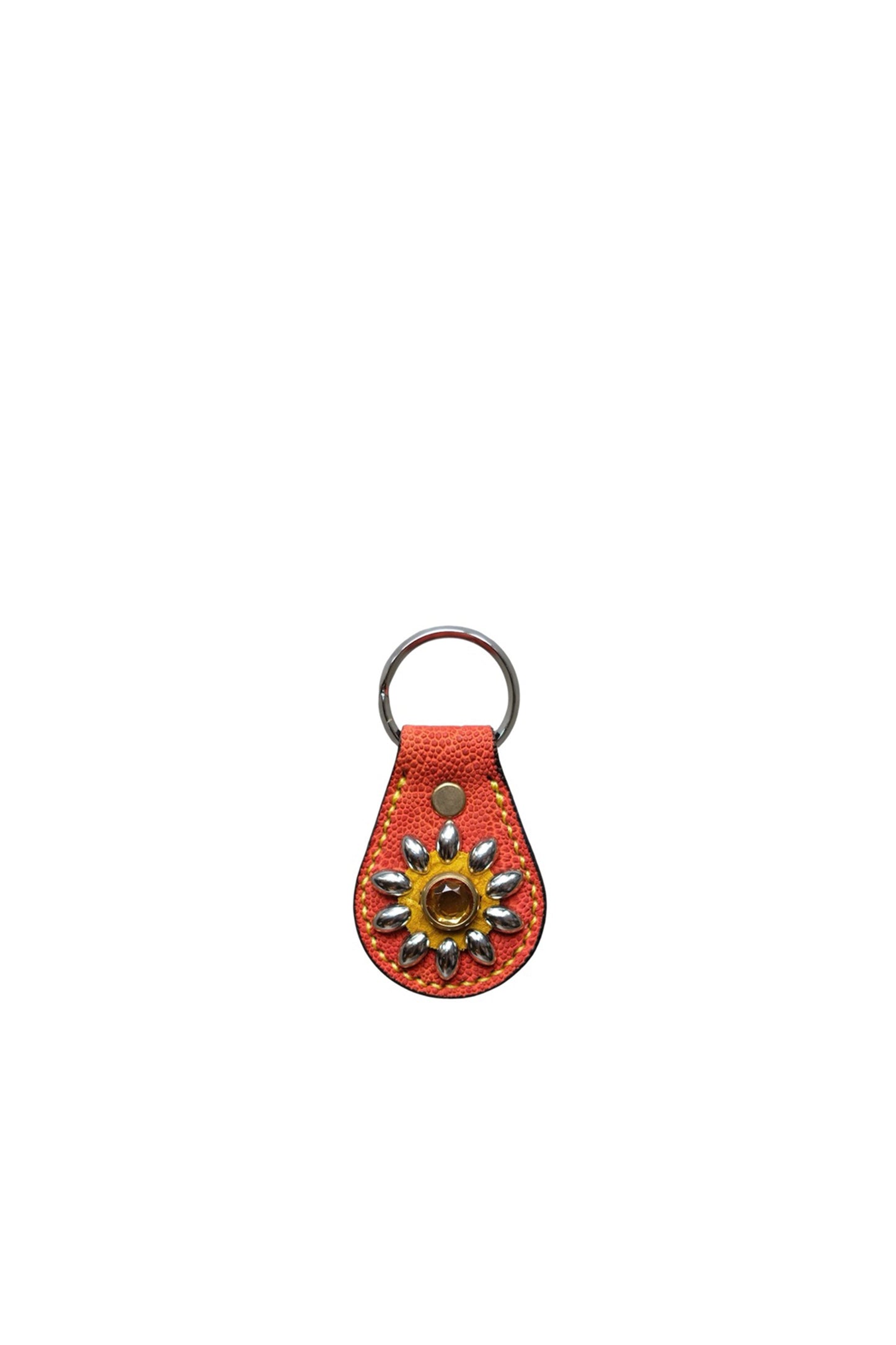 Key Ring/elephant & hippo leather