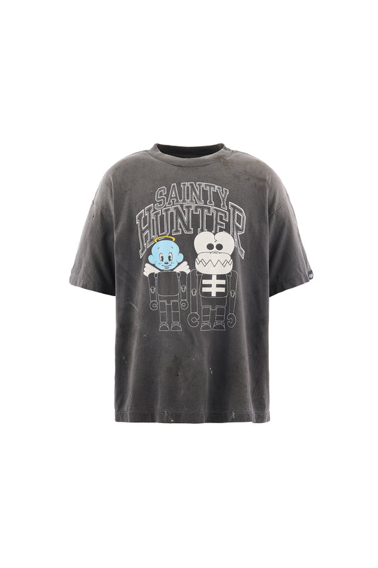 BH_SS TEE/SKULL K&BABY-M/BLK