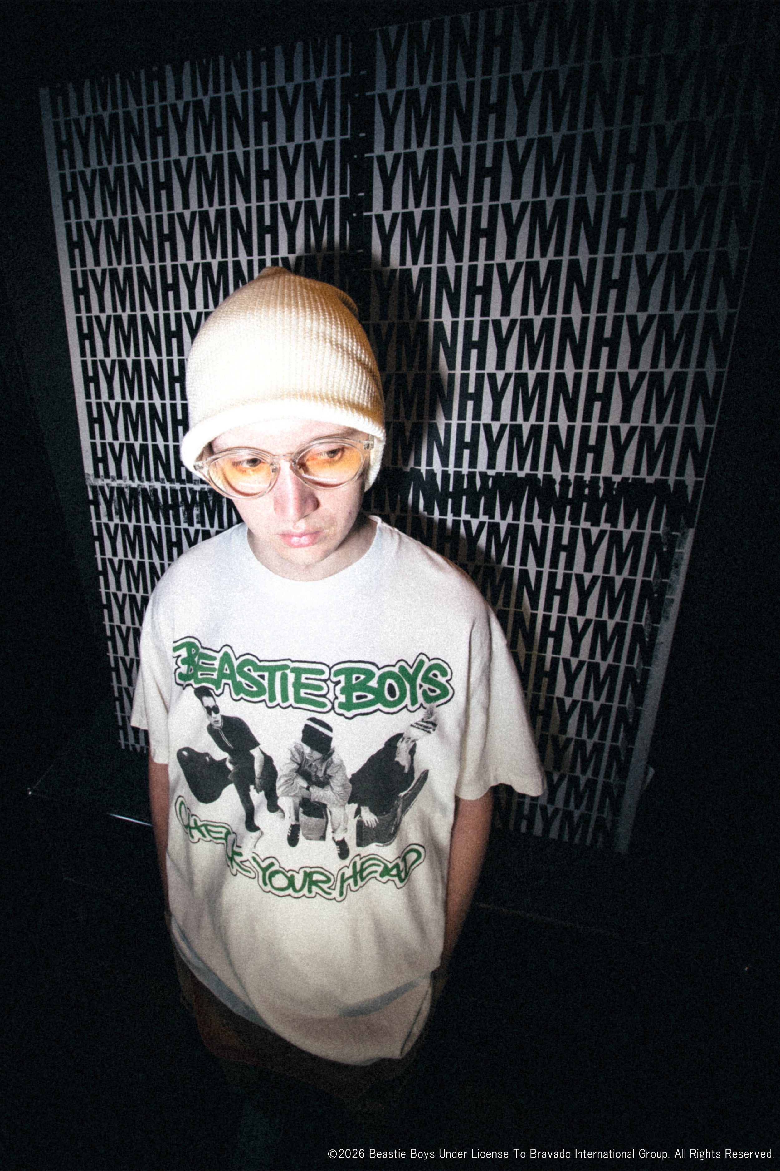 Saint Mxxxxxx (セントマイケル)/BTB_SS T-SHIRT/BEASTIEBOYS/WHT