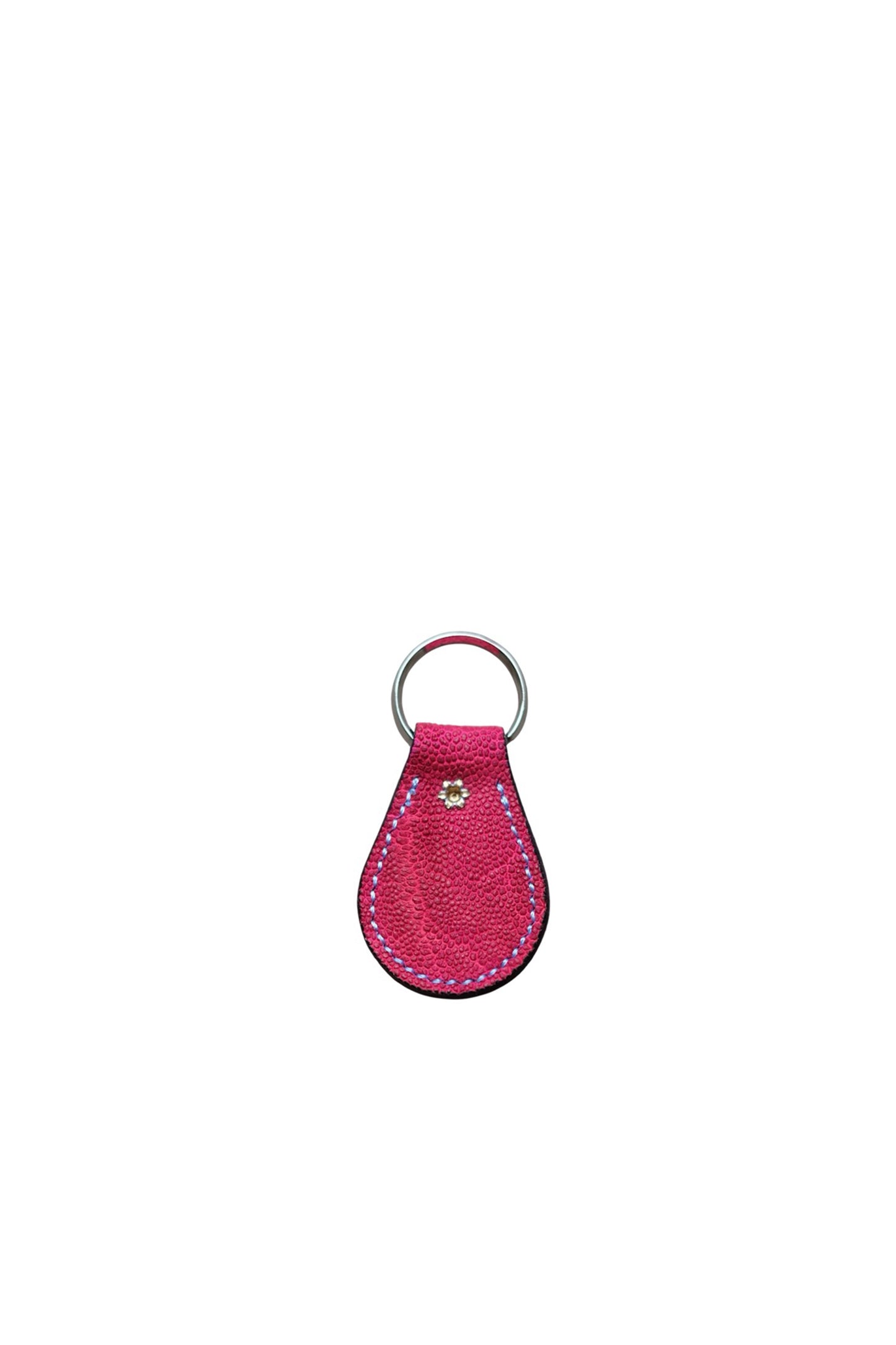Key Ring/elephant & hippo leather
