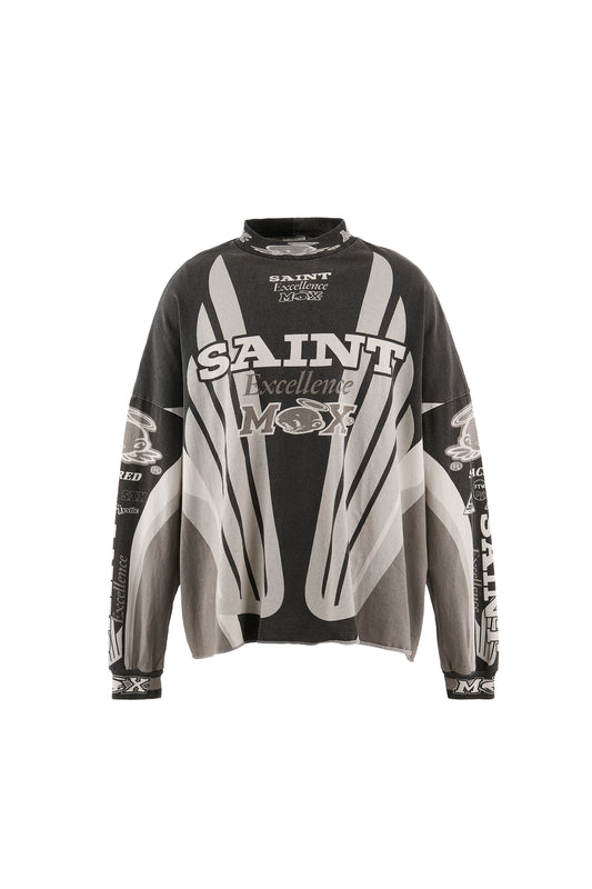 LS T-SHIRT/SAINT MX/BLACK