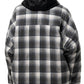 HOODED CHECK SHIRT