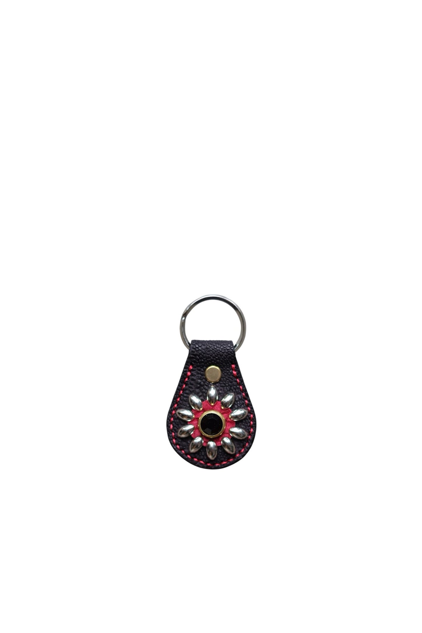 Key Ring/elephant & hippo leather