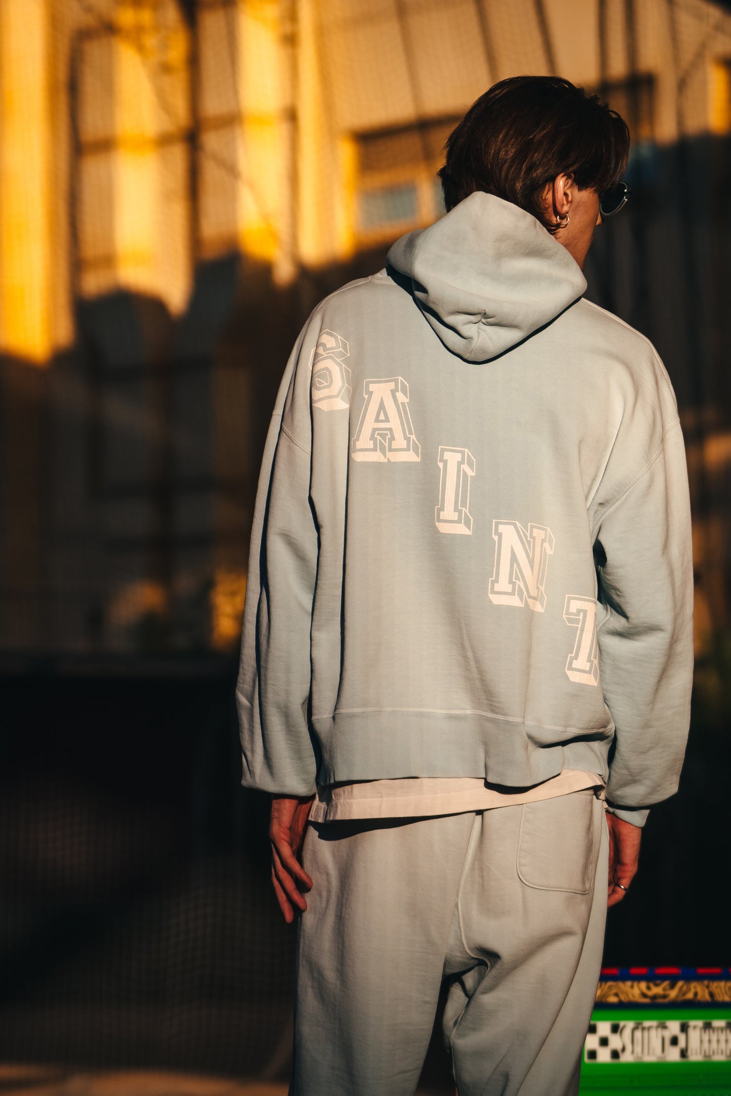 HOODIE/BABY MICHAEL/SKY BLUE