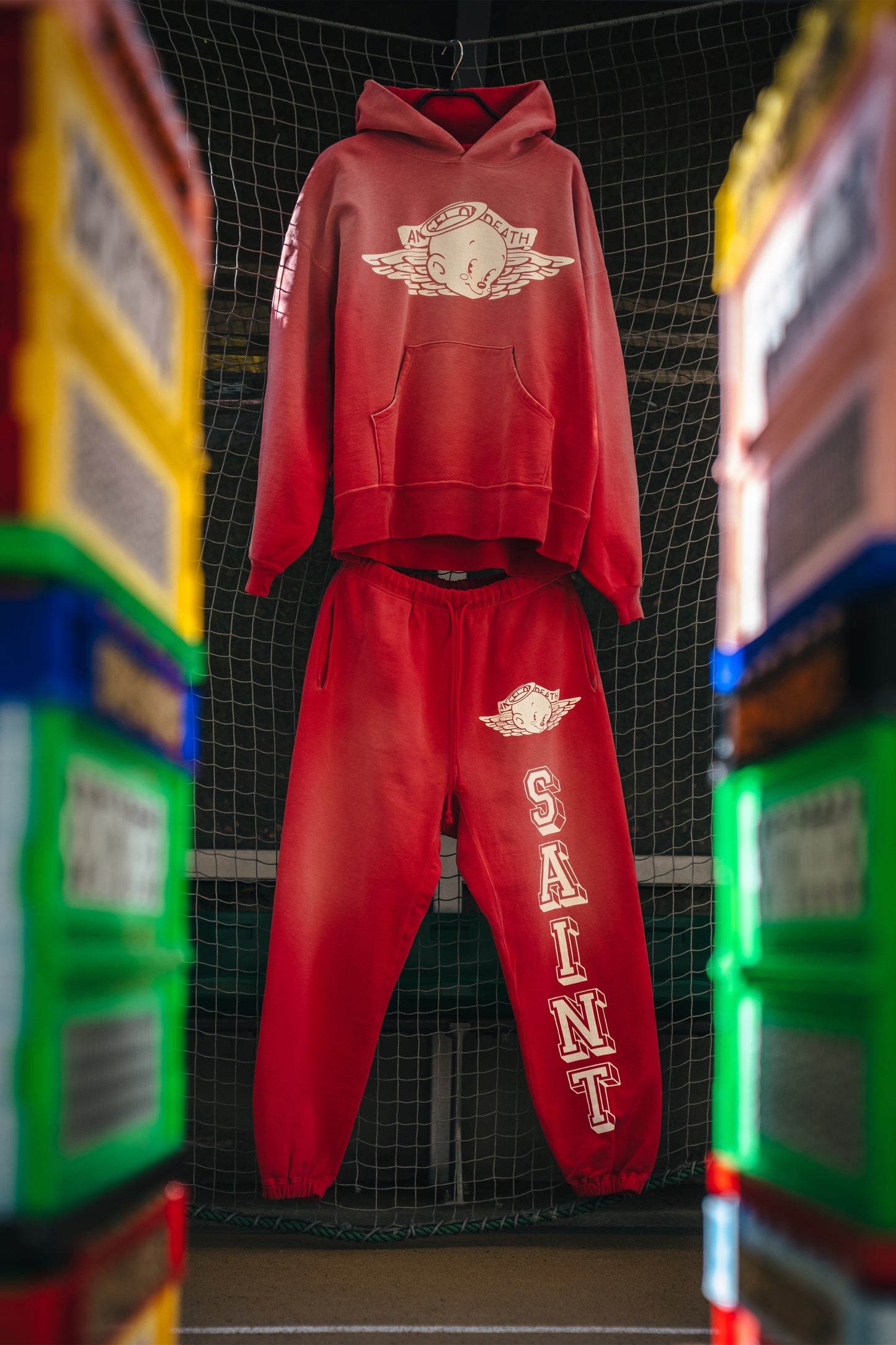 HOODIE/BABY MICHAEL/RED
