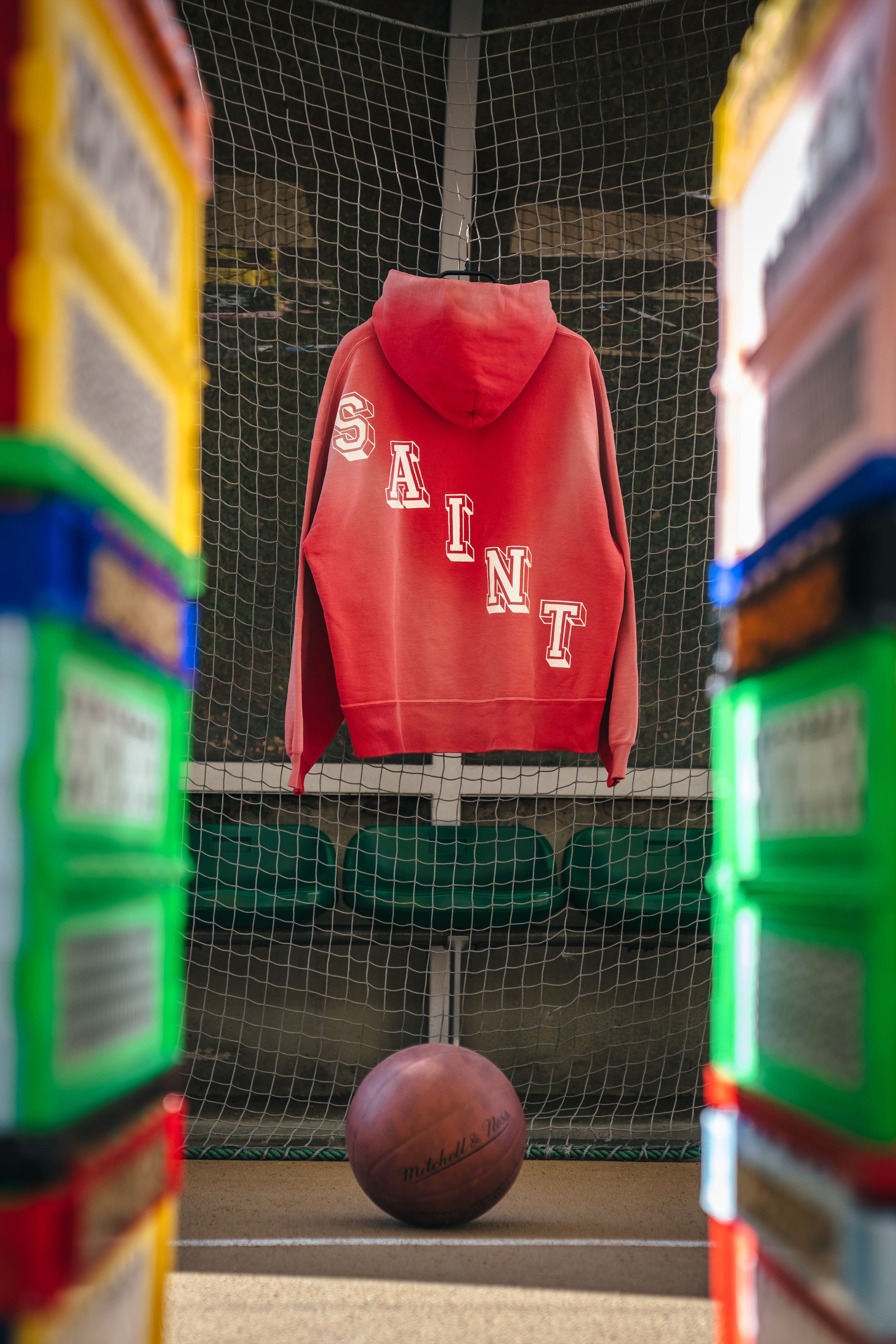 Saint Mxxxxxx (セントマイケル)/HOODIE/BABY MICHAEL/RED│正規通販