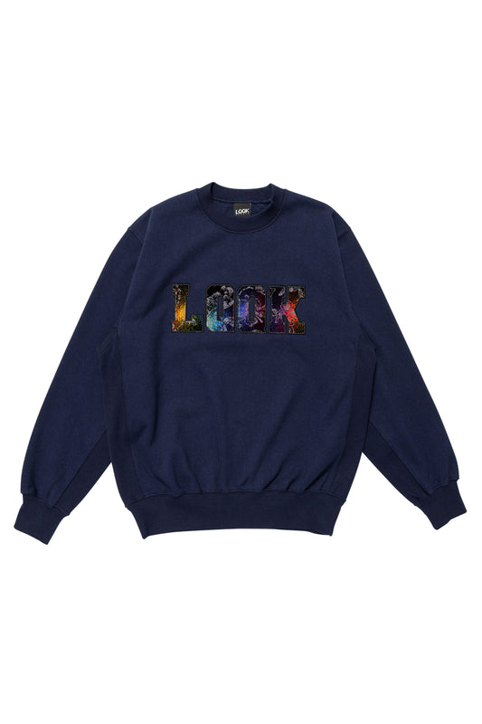 bus seat sweat crewneck