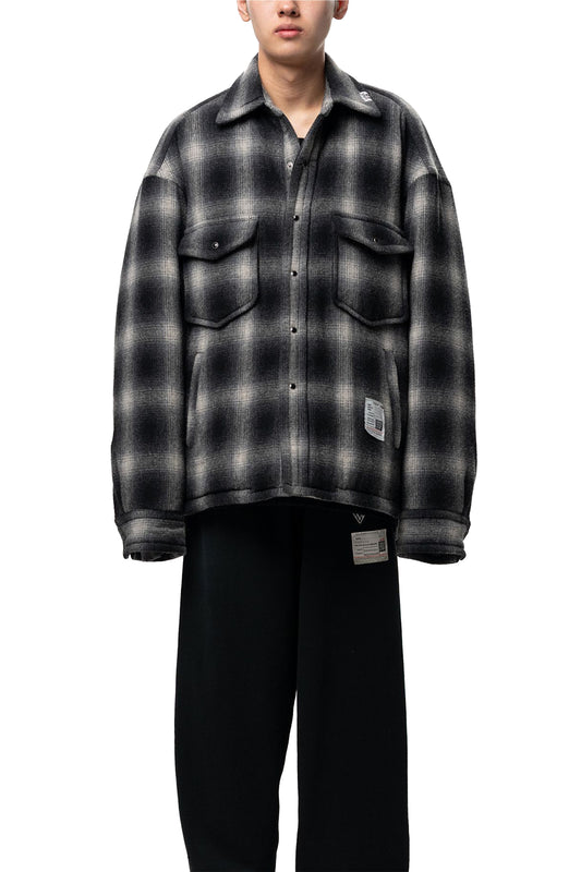 PUFFER CHECK SHIRTS