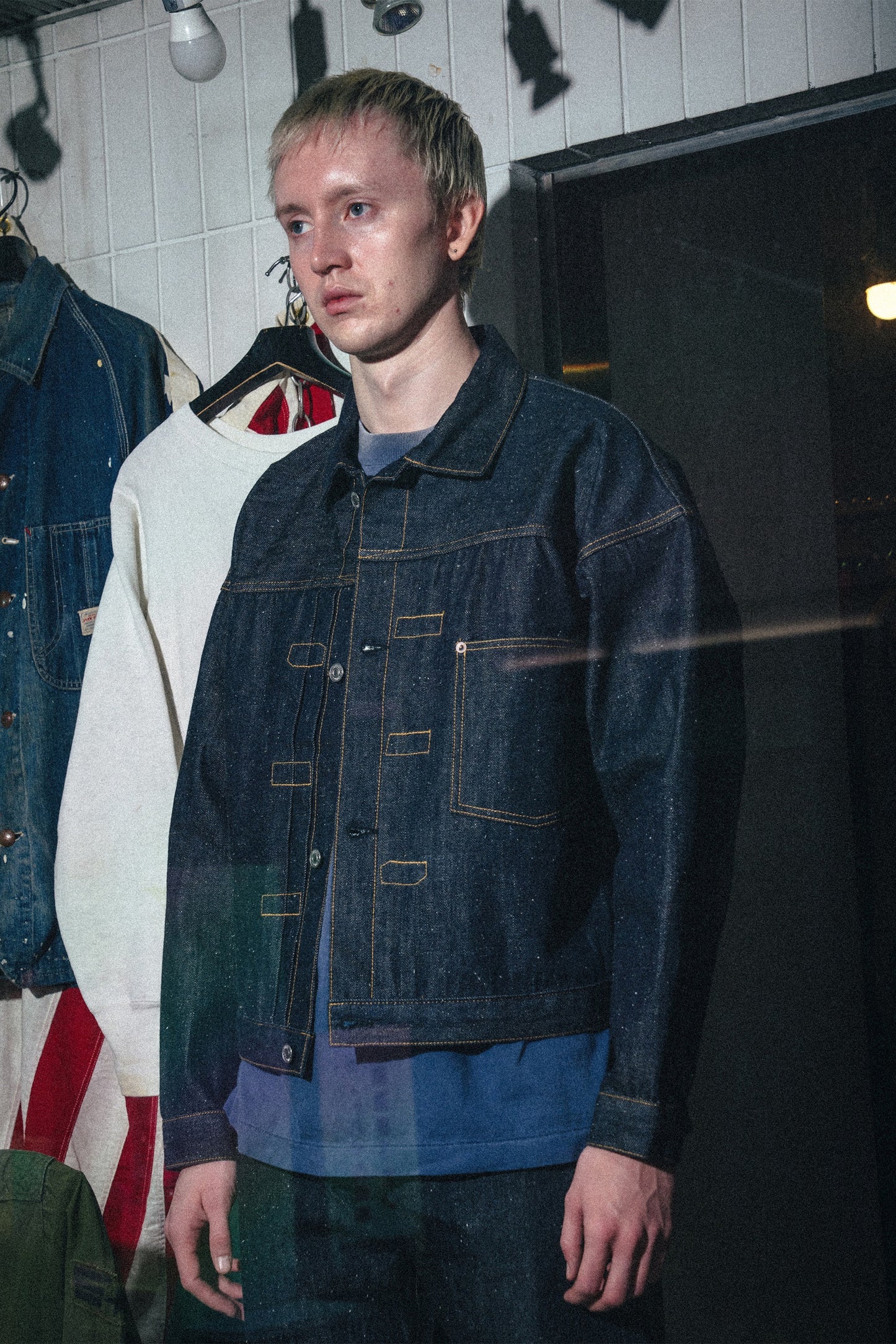 BBJ_DENIM JACKET/REGID/BLUE
