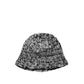 3D cross knit hat