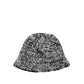 3D cross knit hat