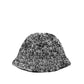 3D cross knit hat