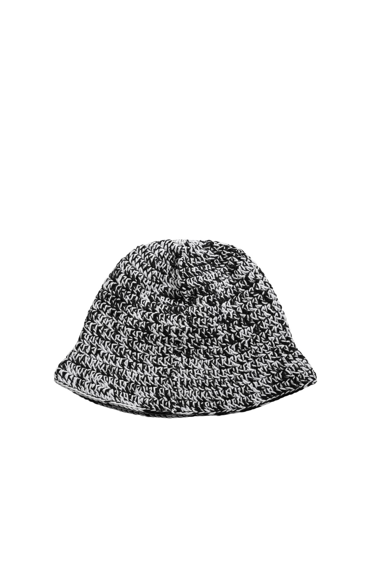 3D cross knit hat