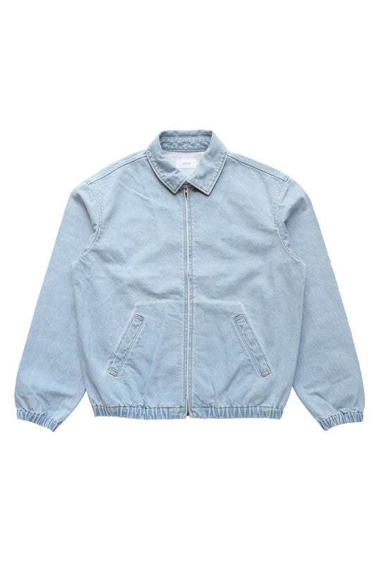 DENIM HARRINGTON JACKET