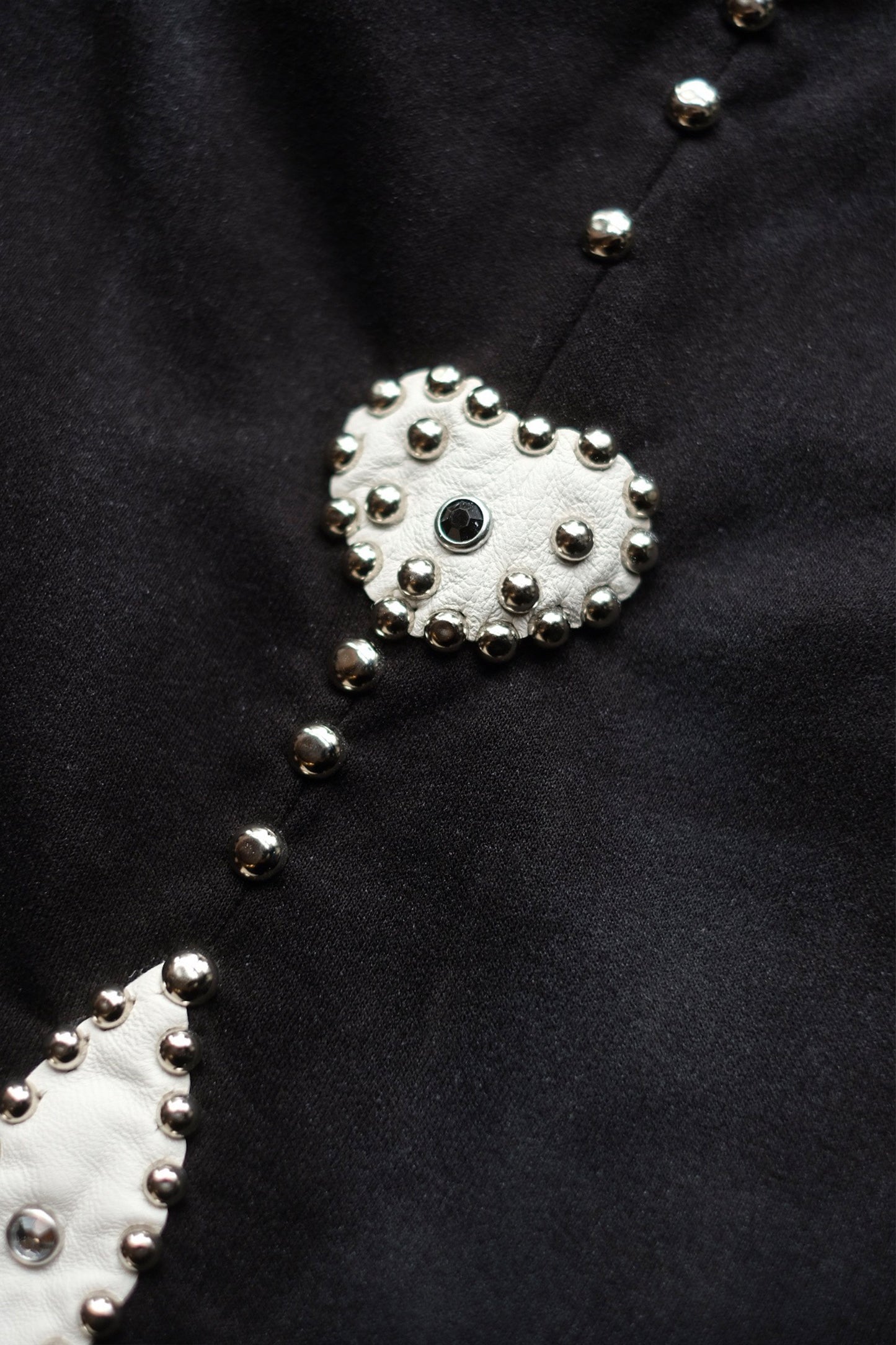 NYC STUDS BAGGY SWEAT SHORTS