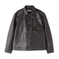 SHEEP LEATHER 1st  TRACKER JACKET