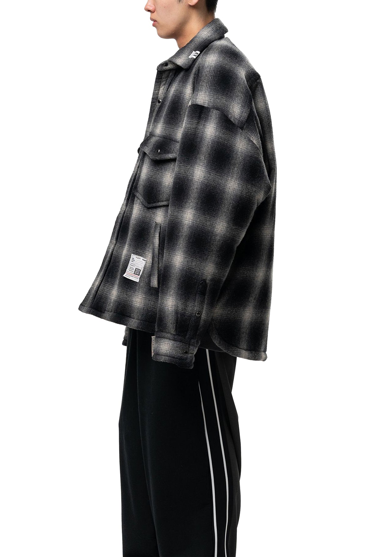 PUFFER CHECK SHIRTS