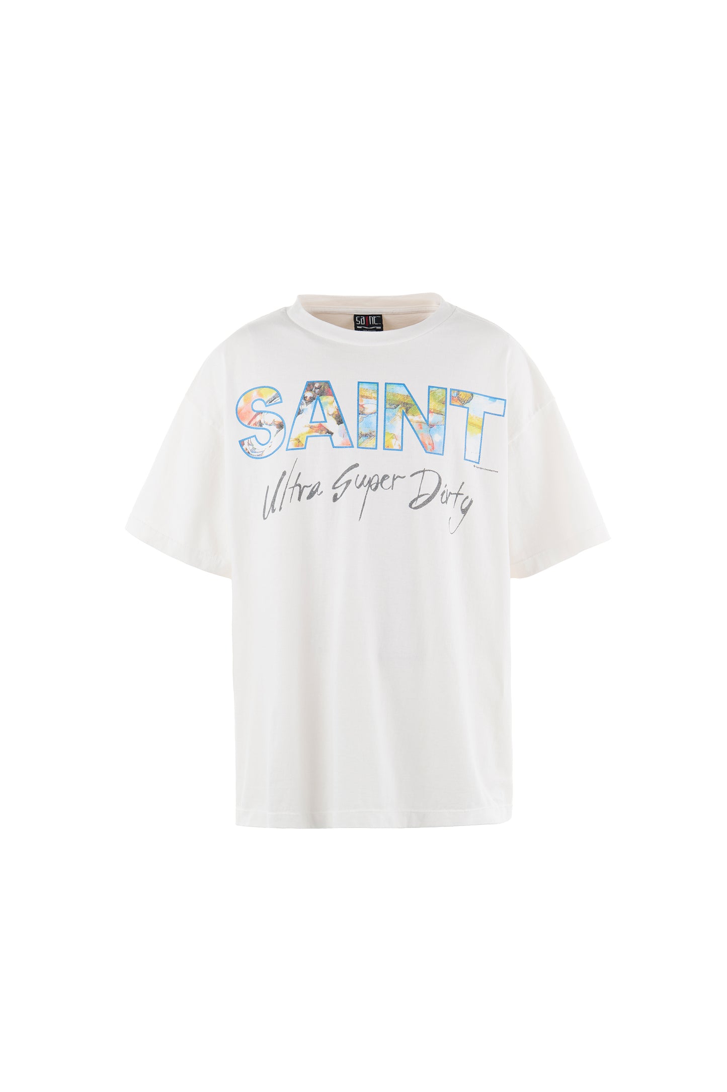 SS TEE/SUPER DIRTY/WHITE