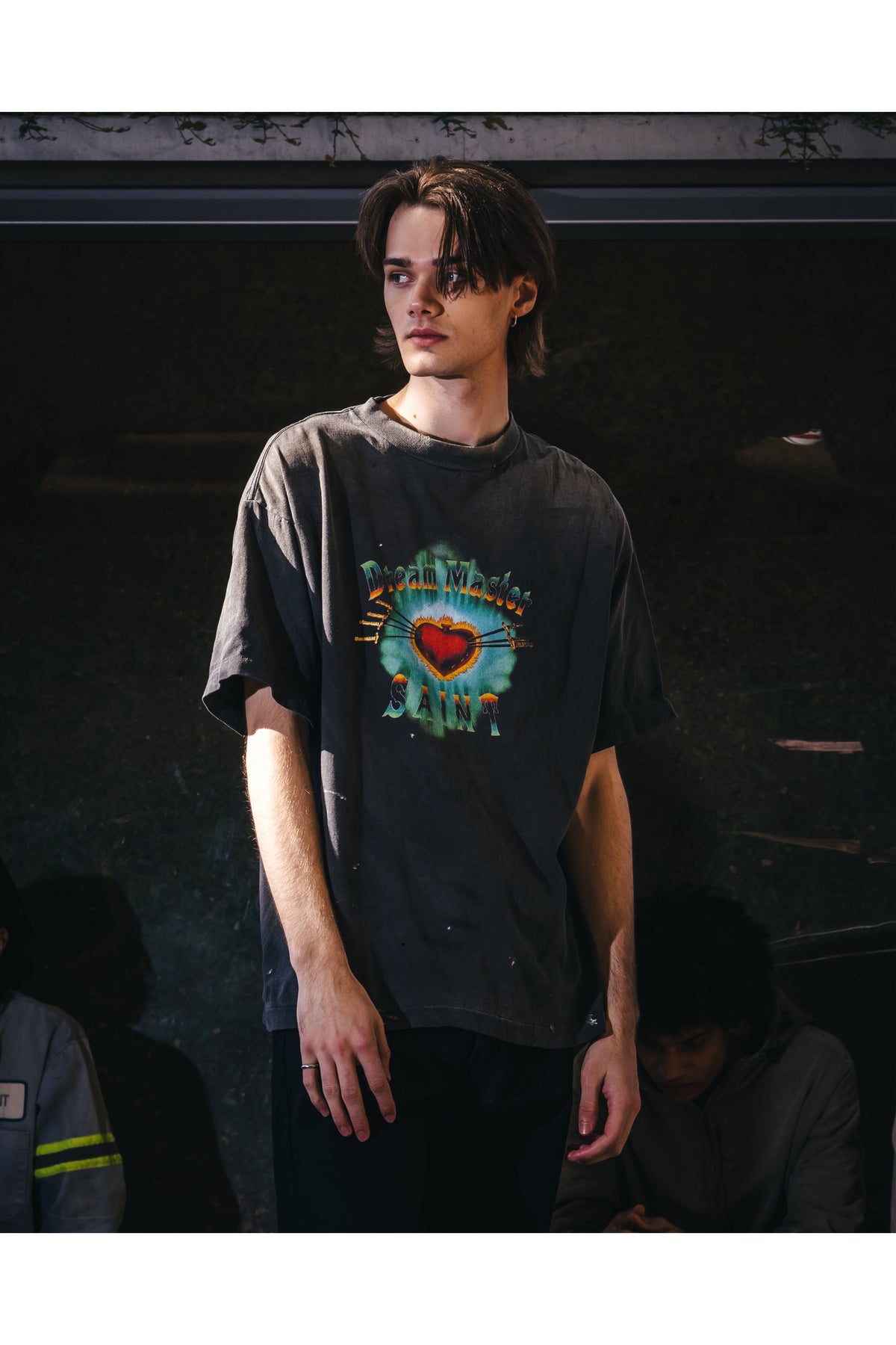 Saint Mxxxxxx (セントマイケル)/SS T-SHIRT/HEART/BLACK│正規通販 