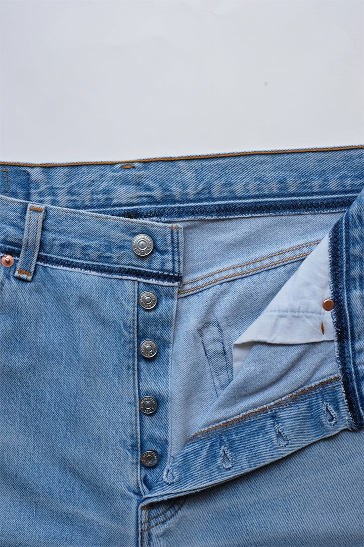 DENIM WIDW FLARE/BLUE