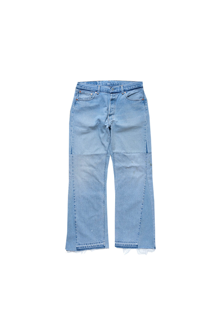 DENIM WIDW FLARE/BLUE