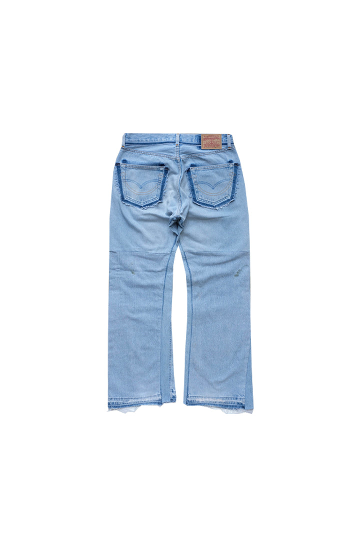 DENIM WIDW FLARE/BLUE