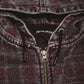 Distressed Plaid KO Work Jacket