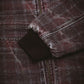 Distressed Plaid KO Work Jacket