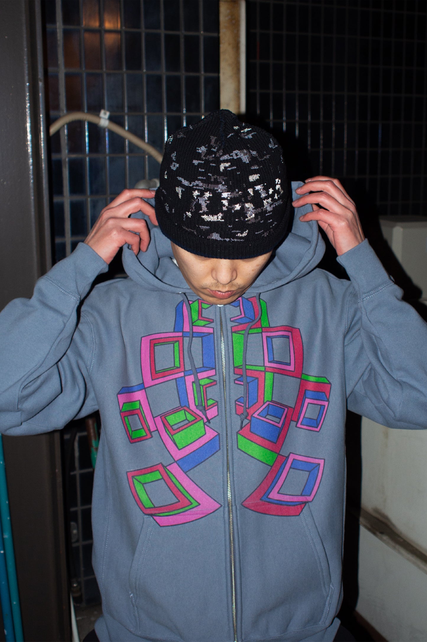 REVERSIBLE BEANIE