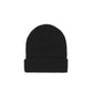 Metal Stamp Logo Cuff Beanie