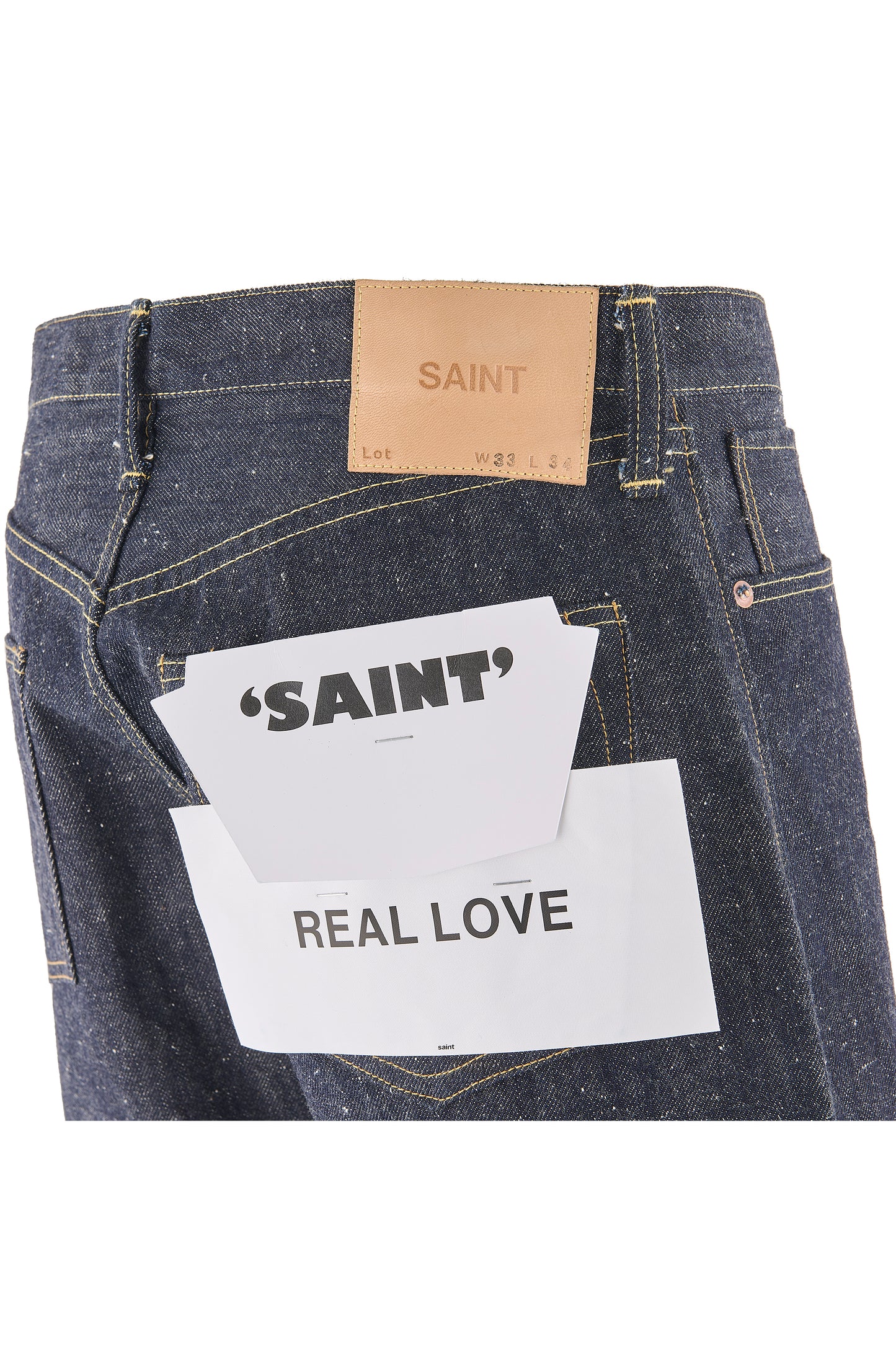 BBJ_DENIM PANTS/REGID/BLUE