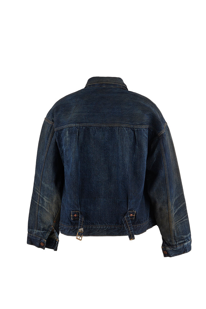 DENIM JACKET/ FIRST/BLUE