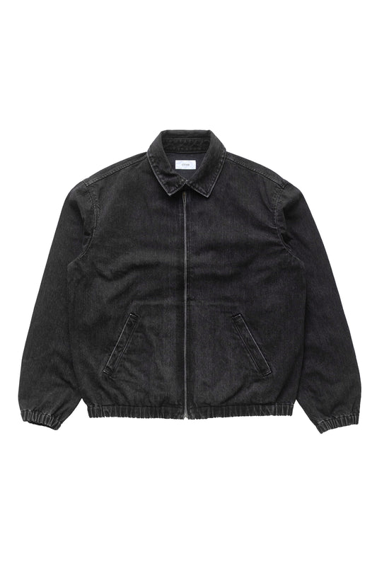 DENIM HARRINGTON JACKET