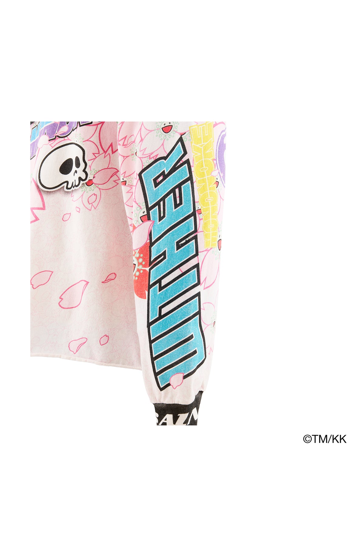 LS T-SHIRT WIDE/SAKURA/WHITE