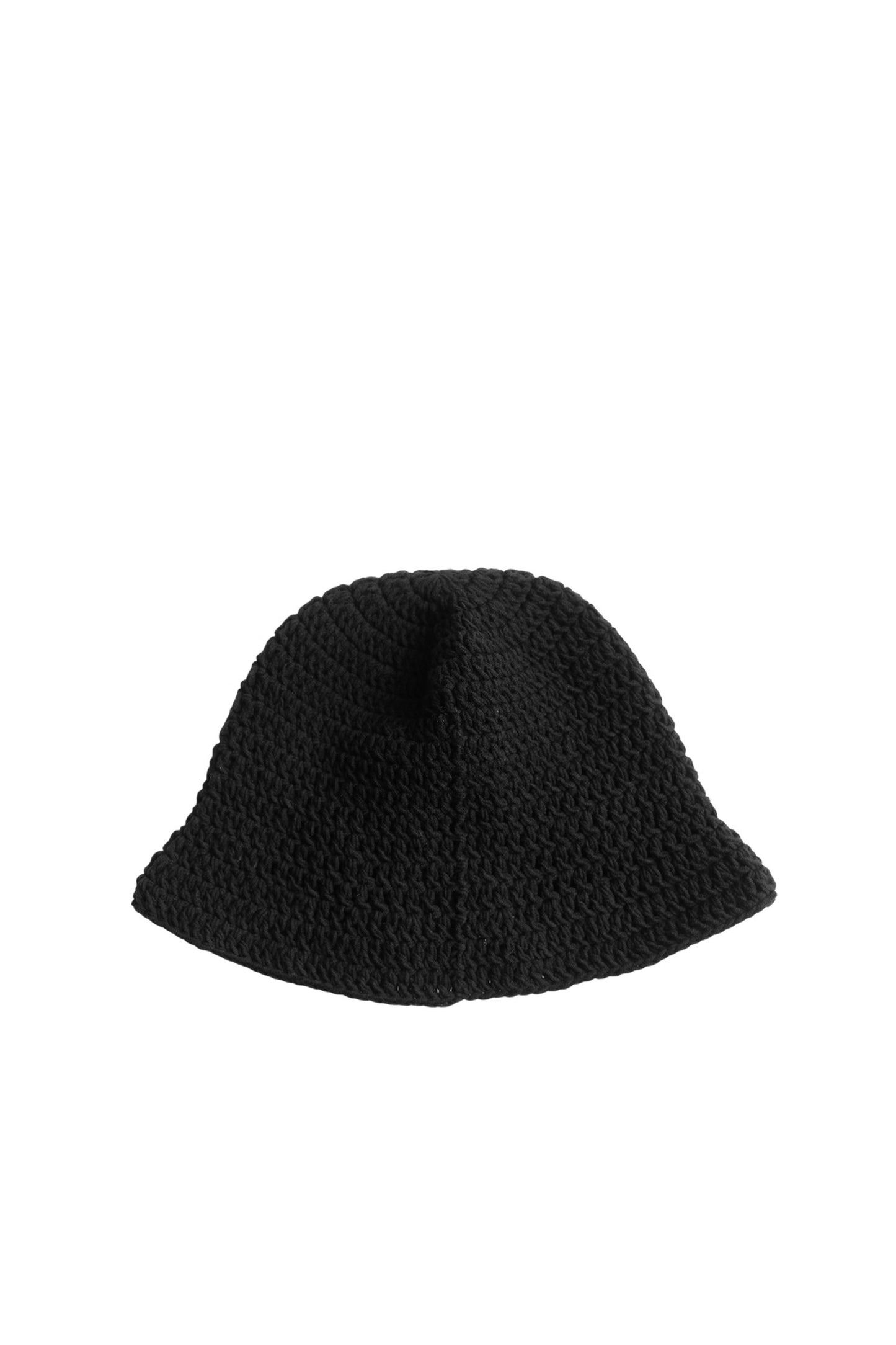 3D cross knit hat