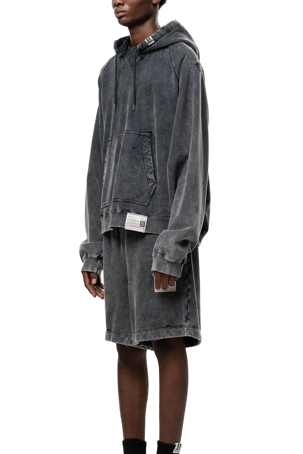 BLEACHED SWEAT HOODI