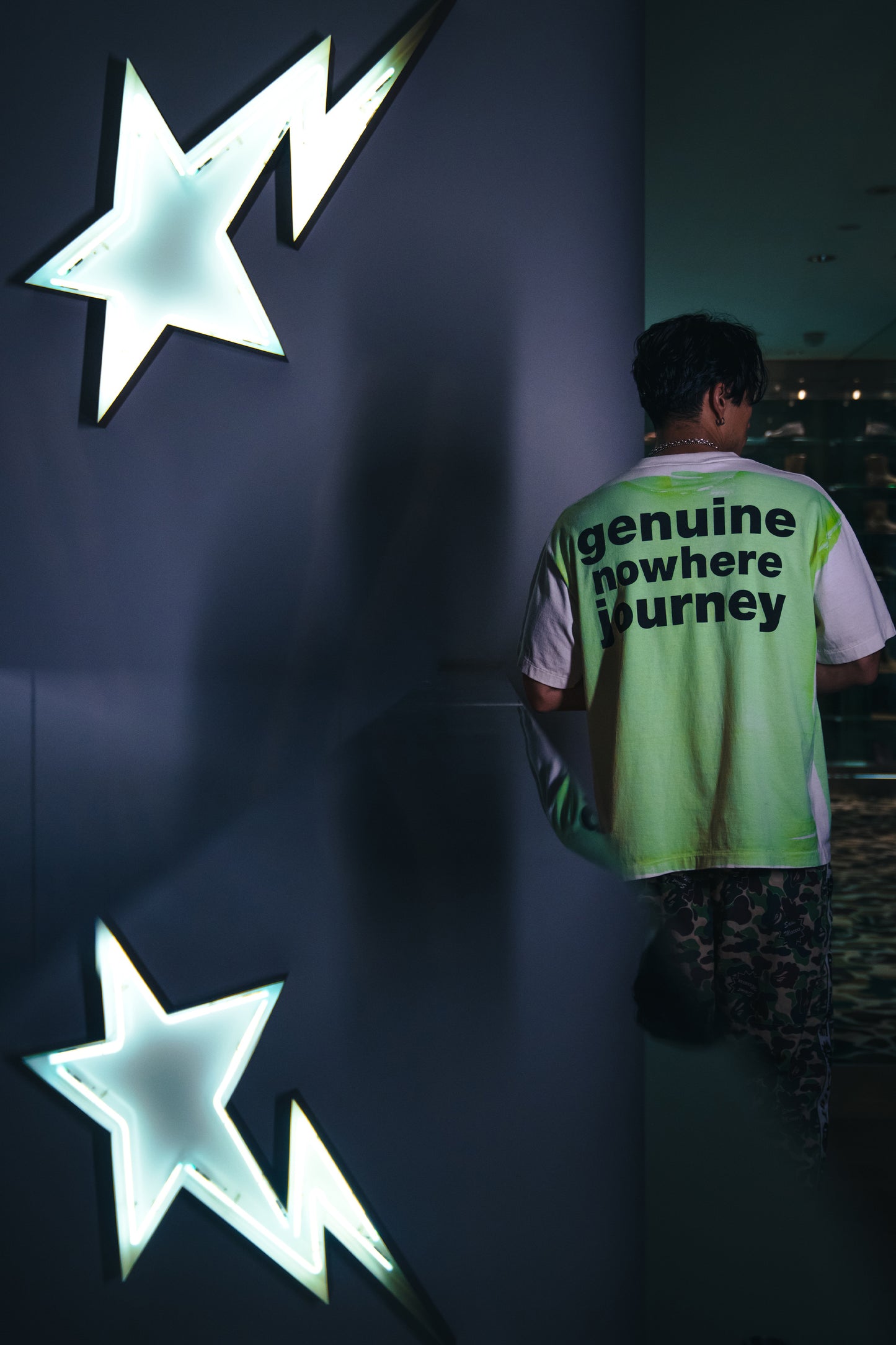 BAPE_SS TEE/ HANDPRINT