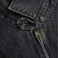 DENIM HARRINGTON JACKET