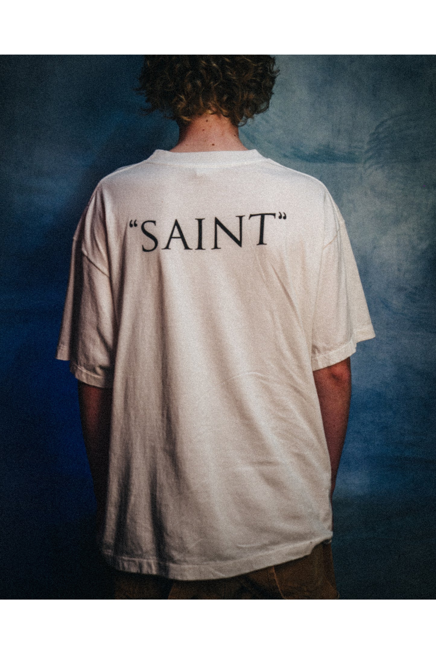 CKY_SS T-SHIRT/SAINT/WHITE