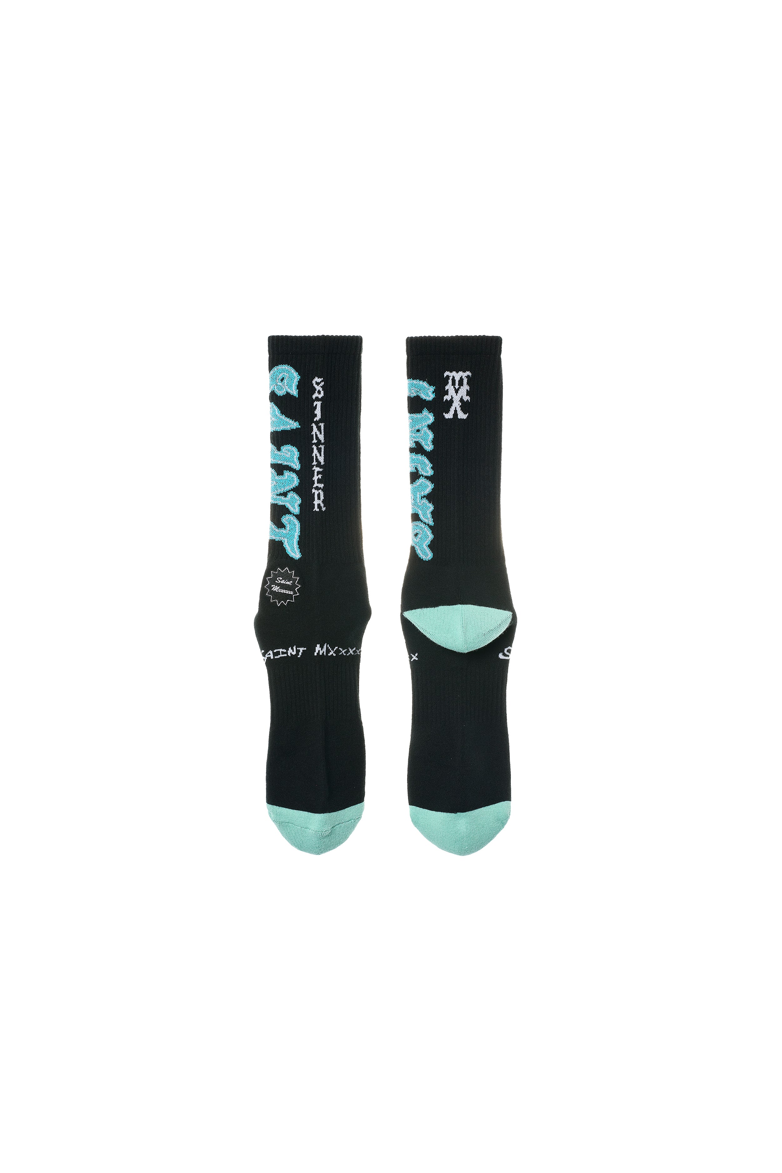 Saint Mxxxxxx (セントマイケル)/SOCKS/SAINT/BLACK+BLUE│正規通販