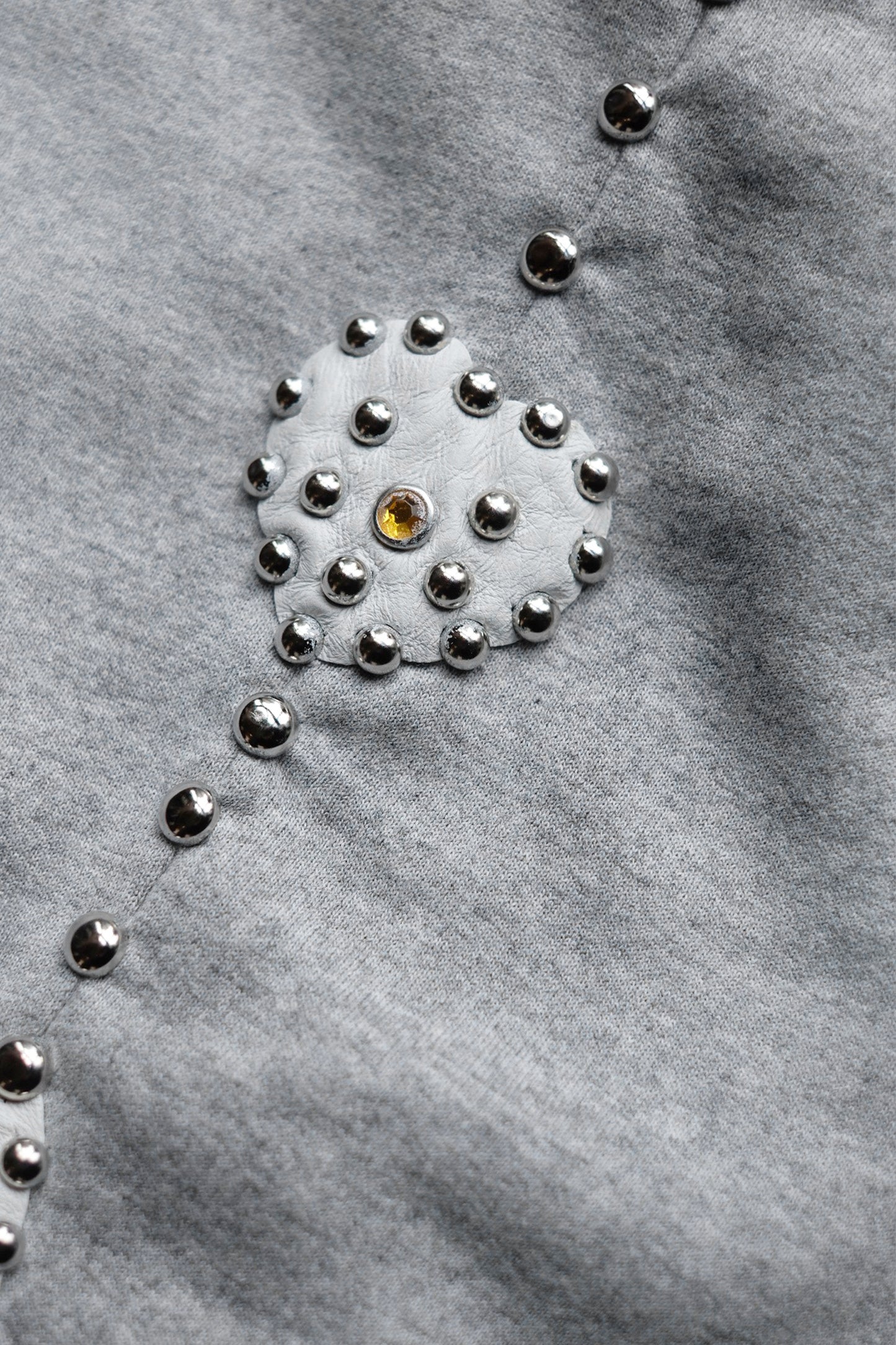 NYC STUDS BAGGY SWEAT SHORTS