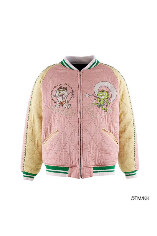 REVERSIBLE SKA JAMBER/BLK+PNK