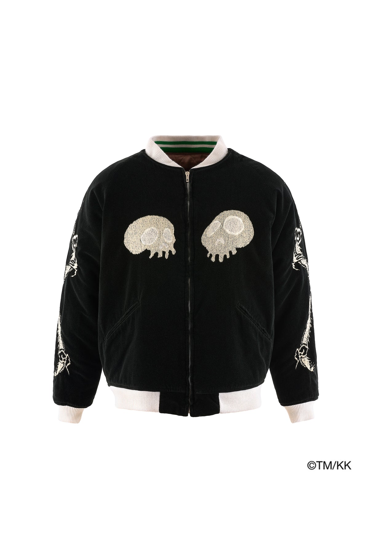 REVERSIBLE SKA JAMBER/BLK+PNK