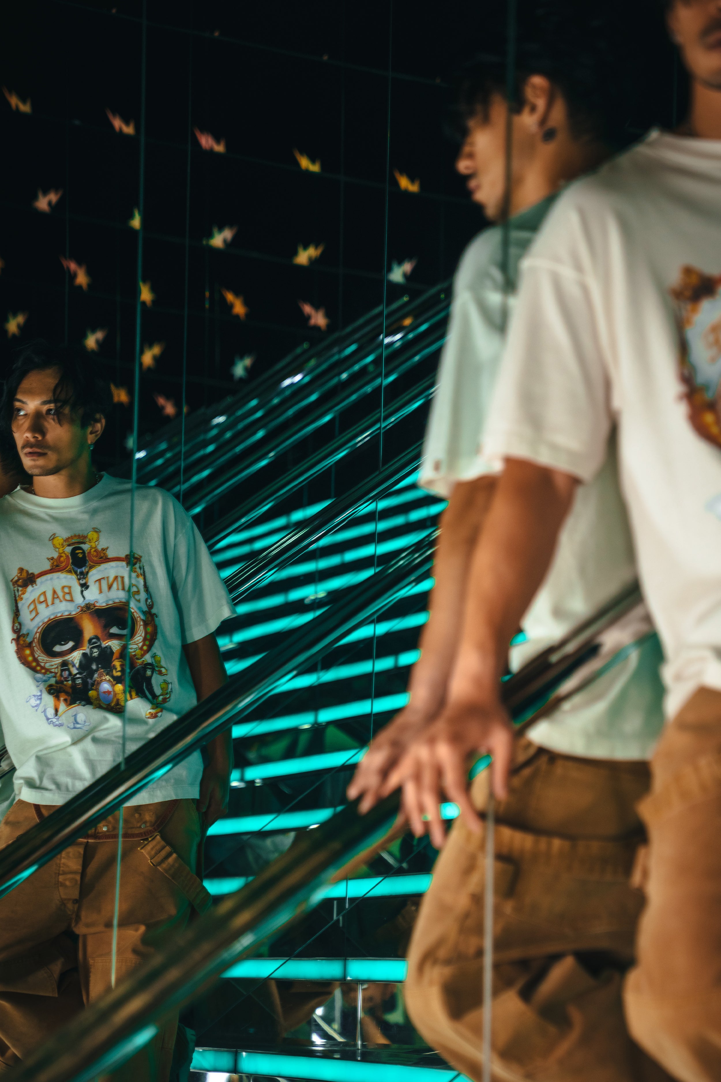 Saint Mxxxxxx / BAPE_SS TEE/ GENERATION/WHITE│正規通販elephants