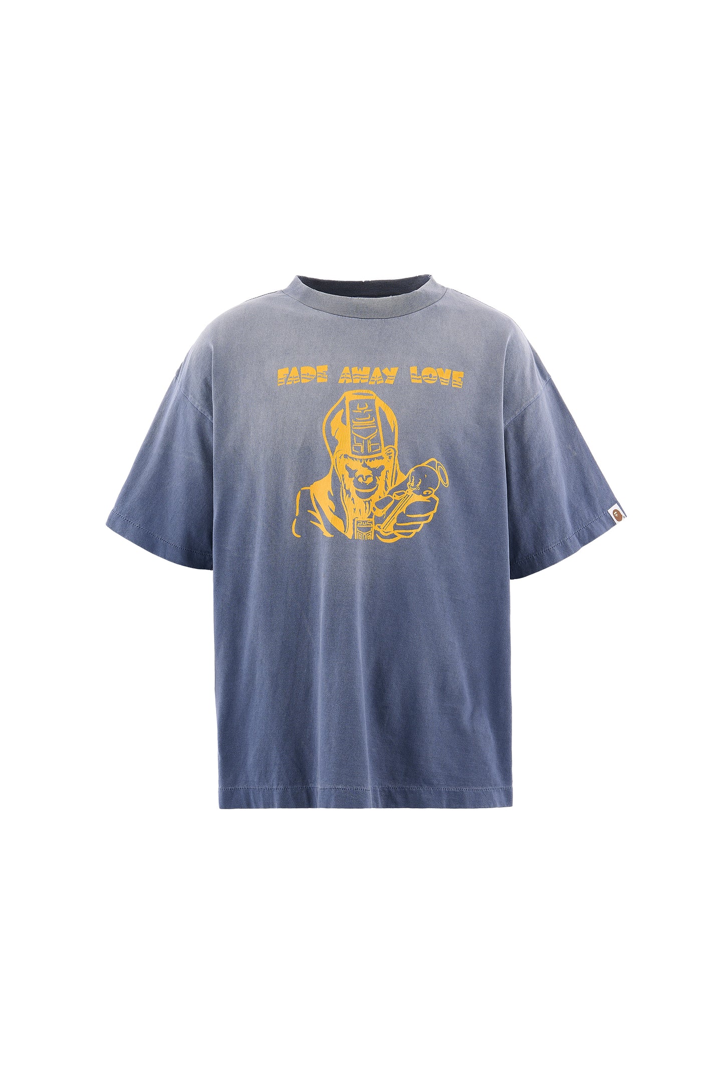 BAPE_SS T-SHIRT/FADE AWAY LV/NV