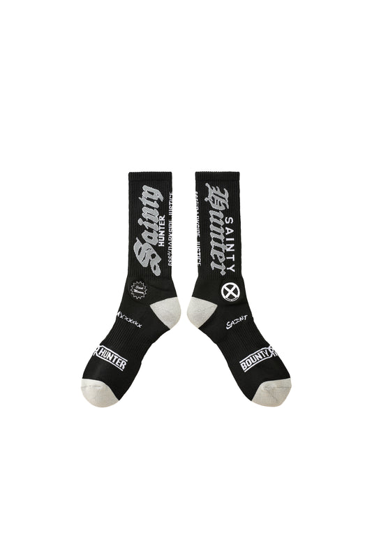 BH_SOCKS/SAINTY HUNTER/BLACK