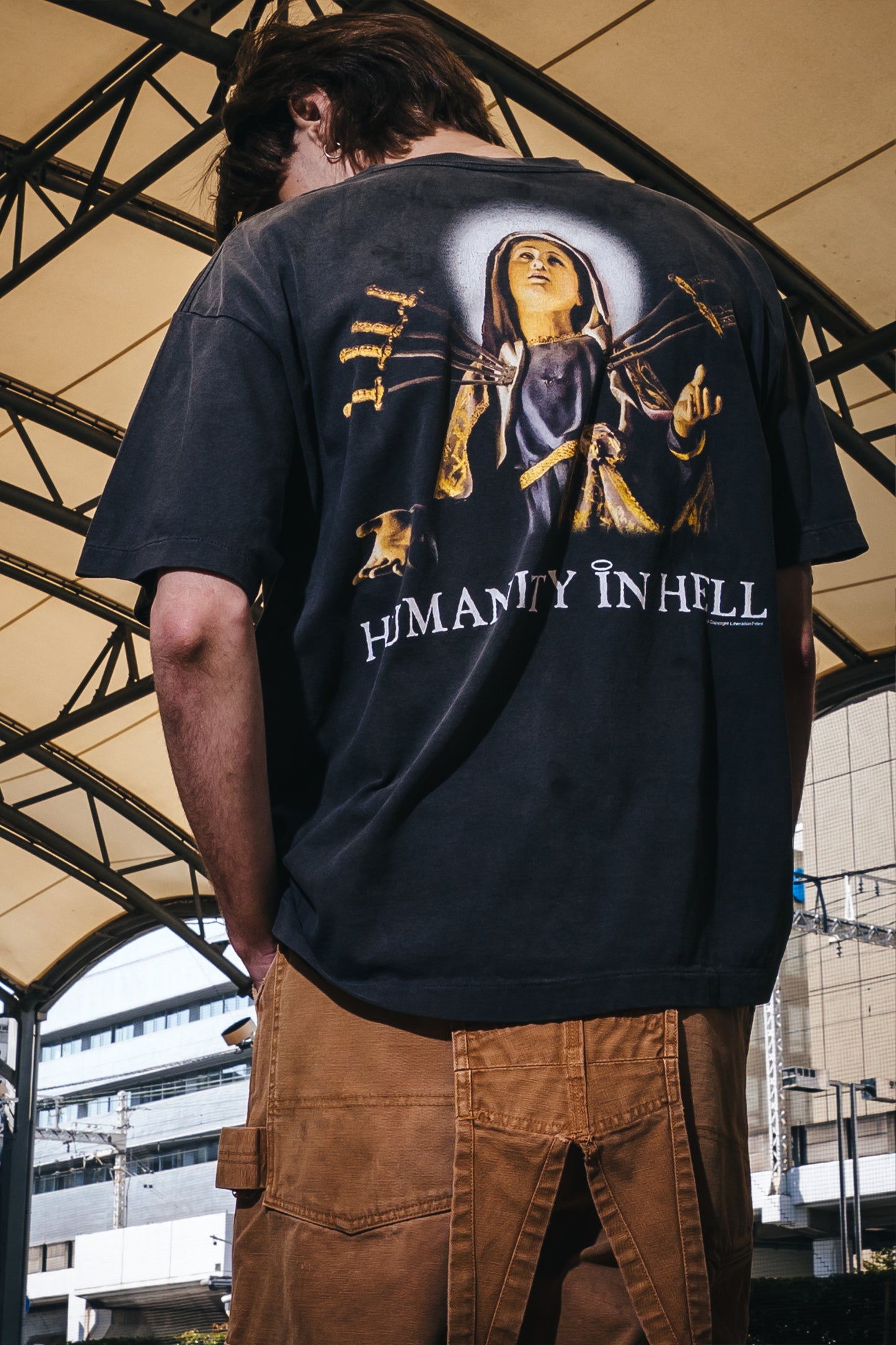 SS T-SHIRT/JESUS/BLACK