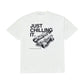 JUST CHILLING IT DROP SHOULDER S/S TEE