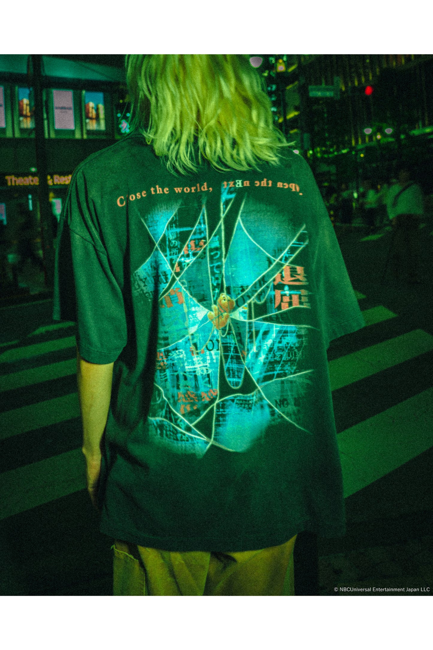 LAIN_SS T-SHIRT/NO HOPE/BLACK