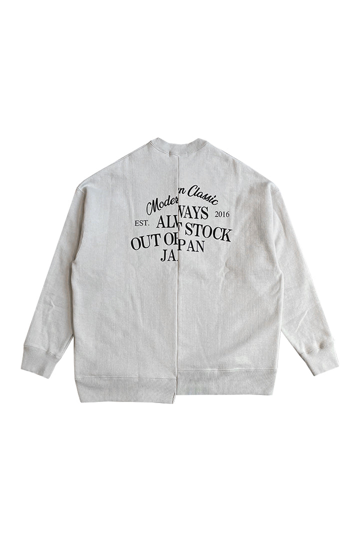 SWITCHED CREW NECK